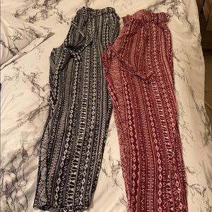 Tie Waist Boho Bottoms
